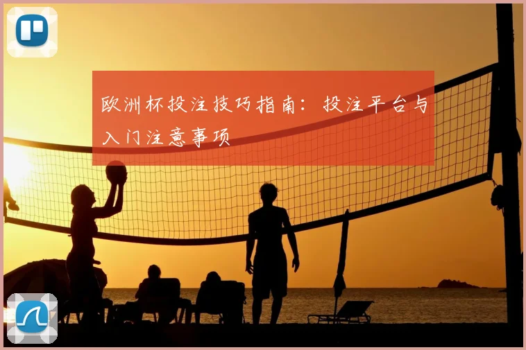 欧洲杯投注技巧指南:投注平台与入门注意事项