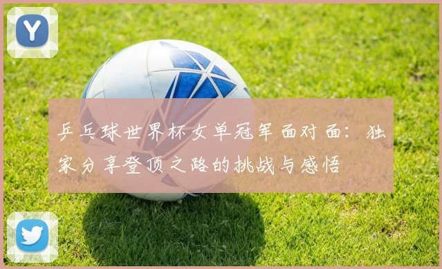 乒乓球世界杯女单冠军面对面:独家分享登顶之路的挑战与感悟