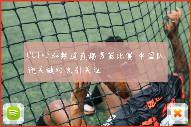 CCTV5加频道直播男篮比赛 中国队迎关键对决引关注