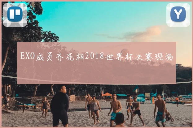 EXO成员齐亮相2018世界杯决赛现场